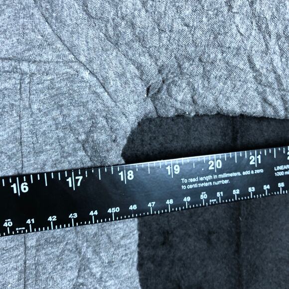 Pressbox Womens Jacket Gray Quarter-Snap Indiana Hoosiers Magnum Quilted Small - Picture 7 of 11